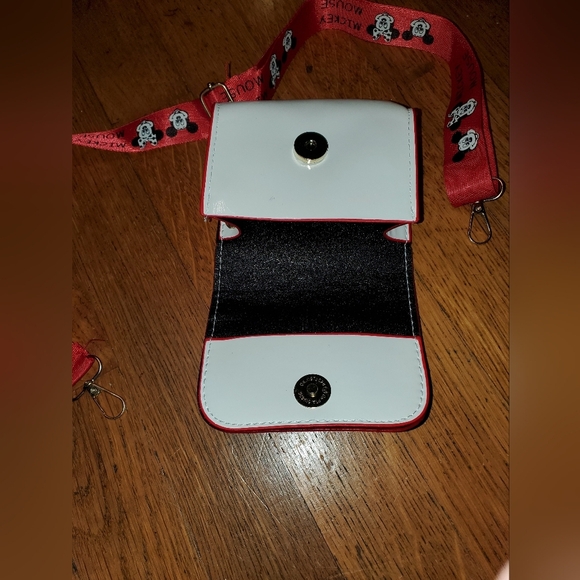 Mickey Mouse Crossbody Faux Leather Purse - Picture 6 of 7
